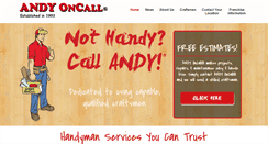 Desktop Screenshot of andyoncall.com